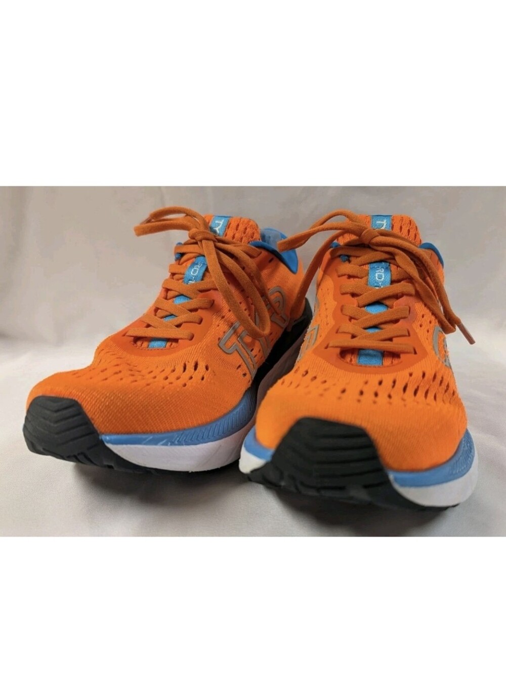 TYR RD-1 Runner Shoes Mens 8.5 Womens 10 Orange Blue Running Athletic Sneakers